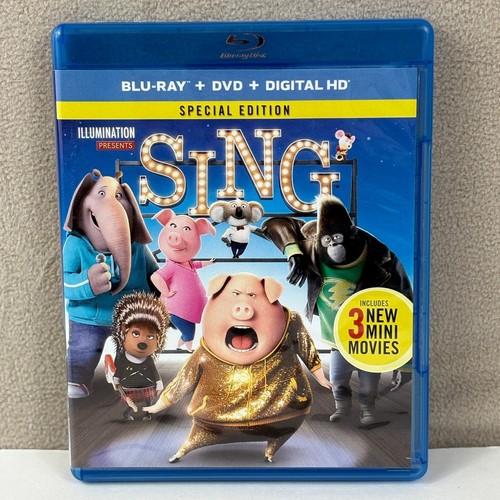 Sing special edition blu ray - special,